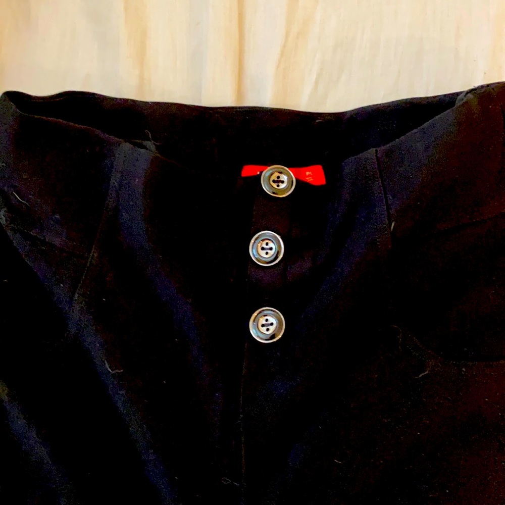 Black Office Wear Yoga Type Pants! Petite Large